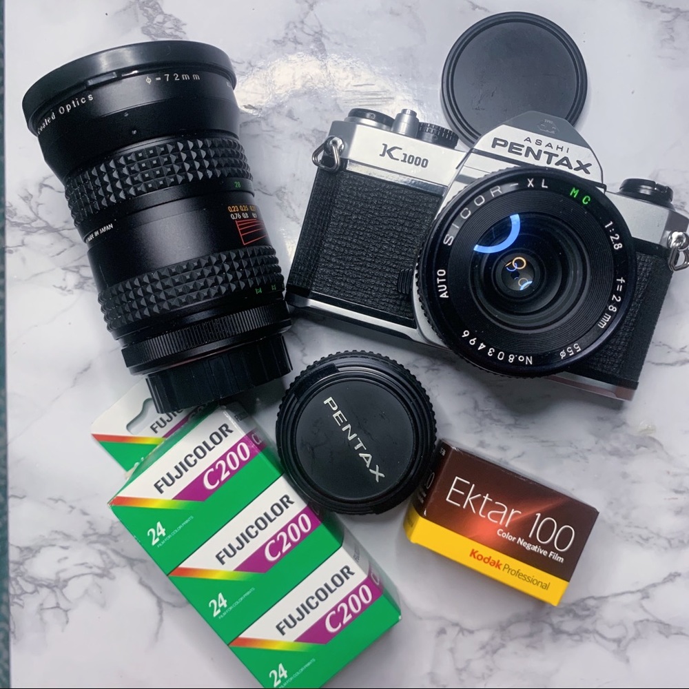 Asahi Pentax K1000 Bundle